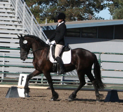 Tsjitske and Jordan at the Santa Rosa Fairgrounds 2011