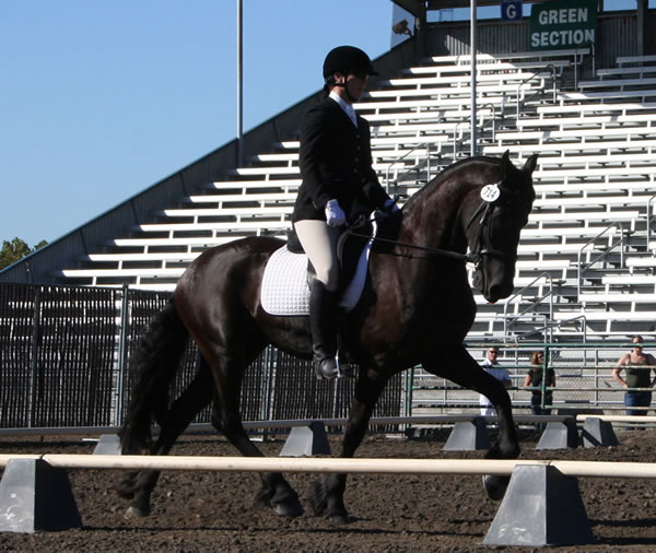Tsjitske and Jordan at the Santa Rosa Fairgrounds 2011