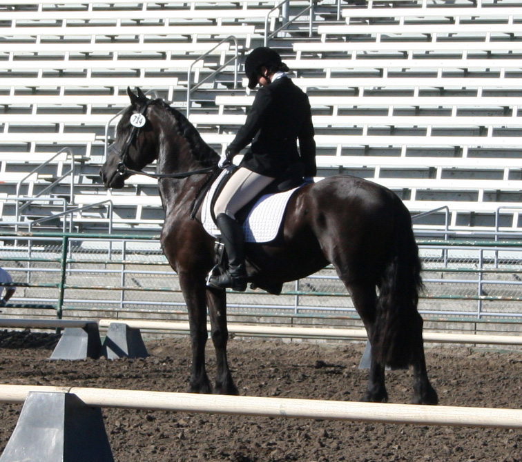 Tsjitske and Jordan at the Santa Rosa Fairgrounds 2011